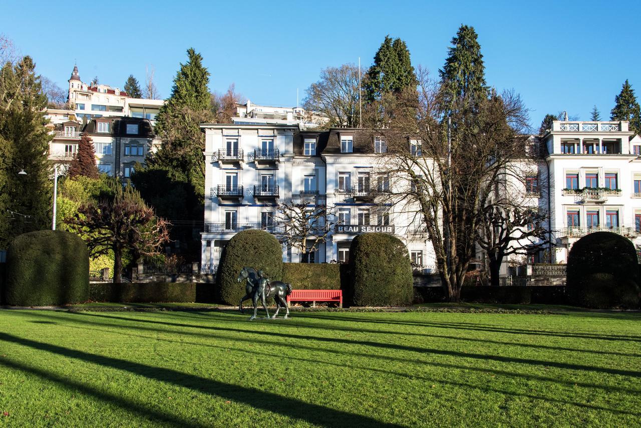 Hotel Beau Séjour Lucerna Esterno foto